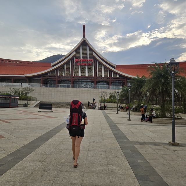Unterwegs mit Rucksack in Laos